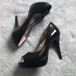 Guess peeptoe heels